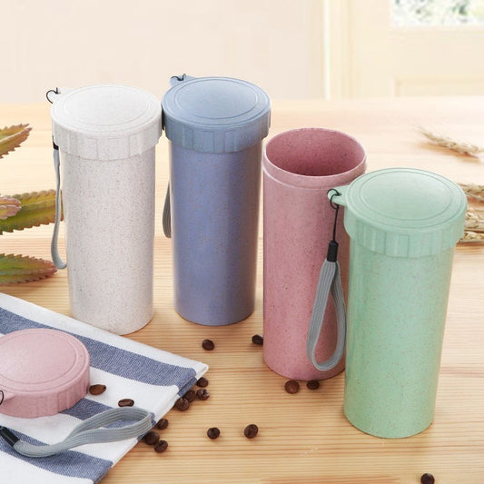 Bambu Vattenflaska – Portabel & Miljövänlig Fitness Kopp